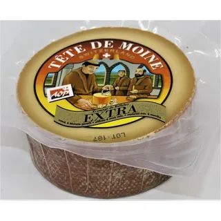 KOMPLETT-SET FLEUROLLE TRADITION HOLZ-KÄSEHOBEL FÜR TETE DE MOINE CHOC O ROLLES/ROULETTE - SWISS MADE + HAUBE + KÄSE (Kunststoffhaube-Extra halber Laib)