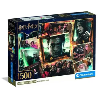 CLEMENTONI Clementoni® Puzzle Harry Potter Puzzle 1500Stück, Puzzleteile