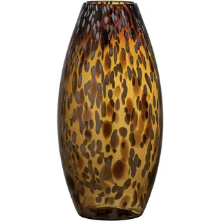Bloomingville Vase, Glas, Mehrfarbig, 17 x 32 cm