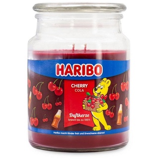 HARIBO Duftkerze Duftkerze Haribo Cherry Cola - 510g (Einzelartikel) rot