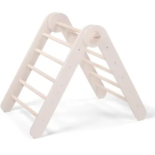 babybay Kletterdreieck Littlefoot Holz Beige