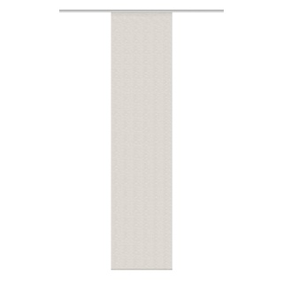 Schmidt Schiebevorhang Bambusoptik 60 x 245 cm Polyester Grau Taupe