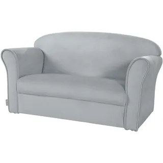 roba Kindersofa Lil Sofa mit Armlehnen silbergrau