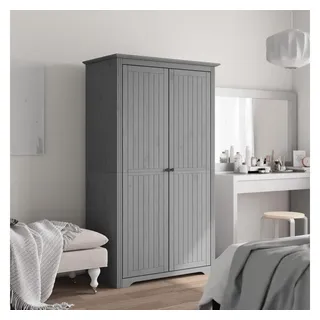 vidaXL Kleiderschrank Bodo 99 x 173 x 53,5 cm Grau