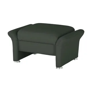 himolla Lederhocker  6001 ¦ grün ¦ Maße (cm): B: 79 H: 43 T: 57.0