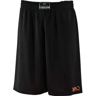 K1X Hardwood | Reversible Practice Basketball Shorts mk2, US-Größe: L, Farbe: Rot / Weiß