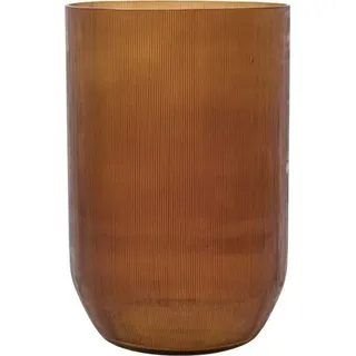 Amka Vase bernsteinfarben