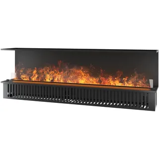 Infire Elektrokamin INVAPO Inside C Elektrokamineinsatz, Wasserdampfkamin mit 3D Flammeneffekt 2200 cm