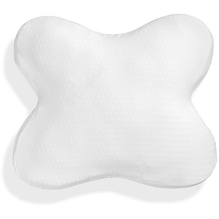 Tempur Kopfkissenbezug, Weiß, Textil, Uni, 56x48 cm, pflegeleicht, Wohntextilien, Kissen, Kissenbezüge