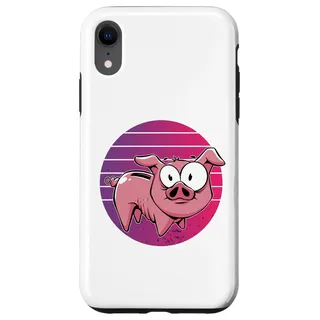 Hülle für iPhone XR Lustiges Sparschwein, Happy Saver, Sparschwein, das Geld
