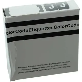 Color Buchstaben-Signale J (Farbsystem Leitz/Elba) schwarz VE=250 Stück