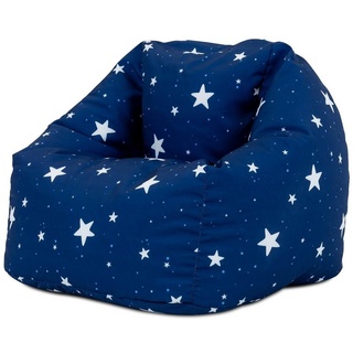 icon Sitzsack Sitzsack für Kinder „Sternenklar“ blau