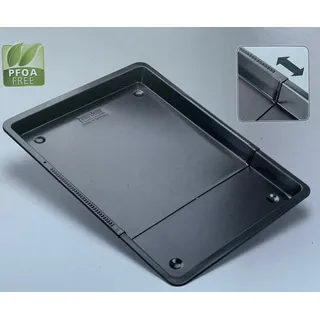ZENKER ausziehbares Backblech 37 - 52 cm universal Herdbackblech antihaftbeschic