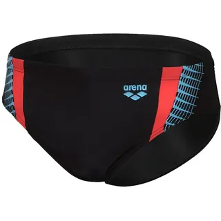 Arena Herren Threefold Swim Briefs, Black-black-anguria, 48 EU