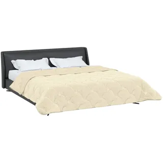 vidaXL Sommerdecke 200 x 220 cm Sommer Creme Atmungsaktiv