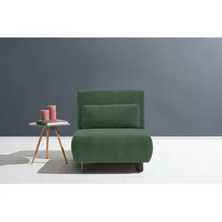 Ell + Ell Schlafsofa ELL + ELL "Minou", blau (blaugrün), B:85cm, Sofas, Schlafsofa
