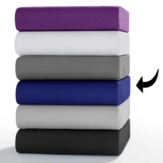 Mikrofaser-Interlock Flanell-Spannbetttuch