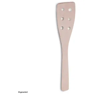 Zeller Present Pfannenwender Wender gelocht Buche, Kochlöffel Pfannenwender Kochbesteck beige