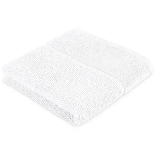 Moeve Handtuch Frottana Pearl, Weiß, Textil, Uni, 50x100 cm, Oeko-Tex® Standard 100, saugfähig, strapazierfähig, angenehm weich, hochwertige Qualität, schadstoffgeprüft, Badtextilien, Handtücher