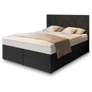 masseno Trani 160 x 200 cm H2 Schwarz