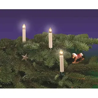 rotpfeil Lichterkette Kerze 1 m Warmweiß Elfenbein