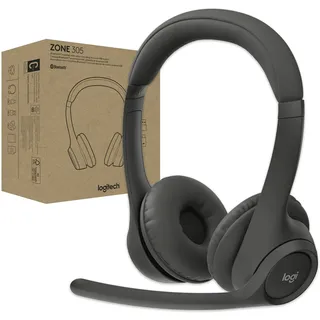 Logitech Zone 305 Business, kabelloses Bluetooth-Headset mit Mikrofon