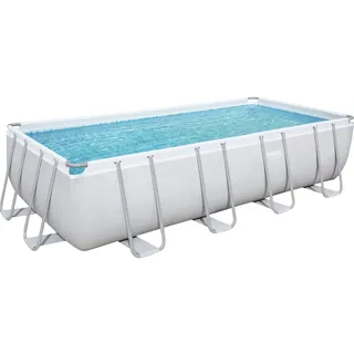 BESTWAY Power Steel Frame Pool Set 549 x 274 x 122 cm inkl. Sandfilteranlage 56466