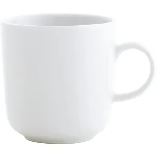 Kahla Pronto Kaffeebecher 0,30 l | weißer Kaffeebecher aus Porzellan