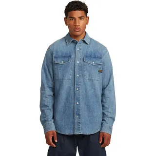 G-Star Marine Slim Shirt Blau S