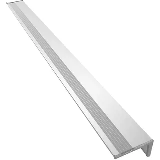 nielsen Designboard aus Aluminium 90 cm, Silber matt, Regal, Ablage, Schweberegal für Wohnzimmer, Küche, Flur, Schlafzimmer, Badezimmer inkl. Montagematerial