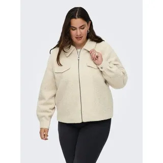 ONLY CARMAKOMA CARMALO SHORT BOUCLE JACKET OTW NOOS Beige S