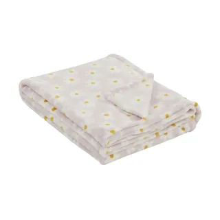 como Plaid  Daisy , rosa/pink , Synthetik , Maße (cm): B: 130