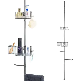 bremermann Teleskop-Badregal ca. 140 bis 290 cm, | Gr.: onesize