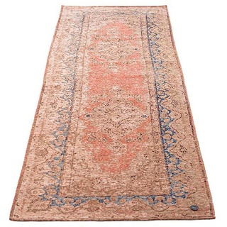 Teppich »Funky Orient Keshan«, TOM TAILOR, rechteckig, Höhe: 5 mm, Kurzflor, Orient-Optik, Vintage Design rosa 75 cm x 290 cm x 5 mm