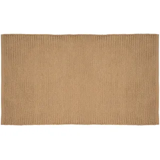 Fußmatte PAD "TAIL", beige, B:72cm H:12mm L:130cm, Kunstfaser, Teppiche, Fußmatte, Schmutzfangmatte, handgewebt, Flechtdesign, In- und Outdoor geeignet