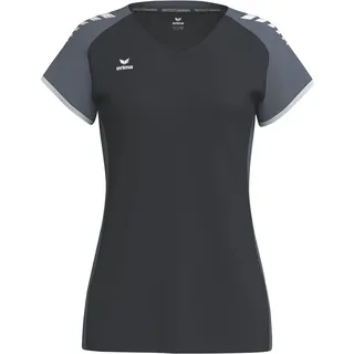 Erima WINGS Tank Top Damen Schwarz/Slate Grey 40