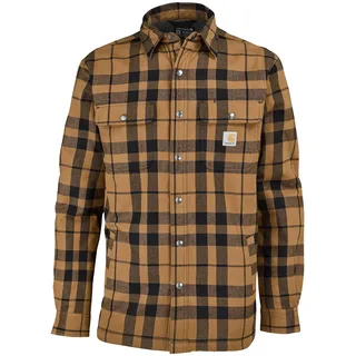 Carhartt Flanellshirt Heavyweight Sherpa-Lined, navy, S