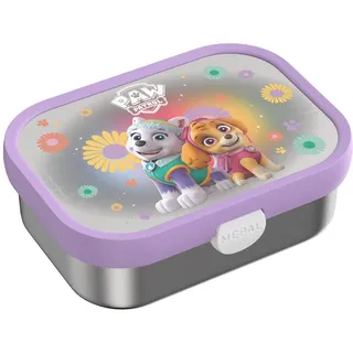 Mepal Campus Edelstahl-Brotdose mit Gabel - Paw Patrol Girl