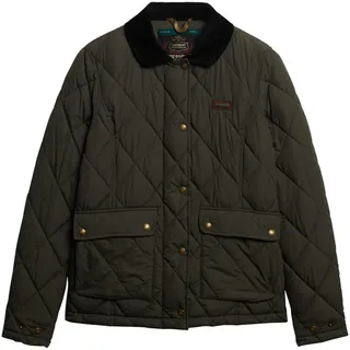 Superdry Cord Trimmed Liner Jacke Army Khaki L
