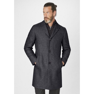 S4 Jackets Wollmantel EDISON Hochwertiger Mantel Made in Europe blau 54