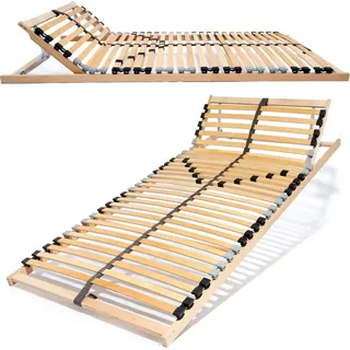 Coemo 7-Zonen Lattenrost ERGO K 70x200 cm 28 Leisten Kopfteil verstellbar