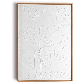 Reinders! Reinders Wandbild 50 x 70 cm Flowers Holz Weiß