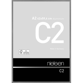 Bilderrahmen C2 42 x 59,4 cm Aluminium Grau