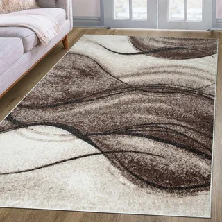 OTTO home Tritom Kurzflorteppich 200 x 300 cm Braun