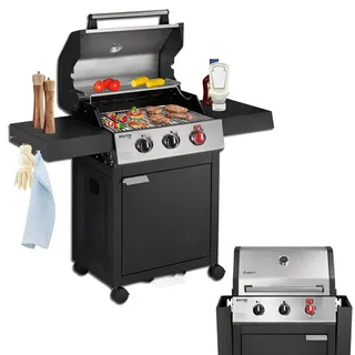 Enders Boston Pro 3 Turbo Gasgrill 3 Brenner 2× 3,5-1×4,2 400 Grad