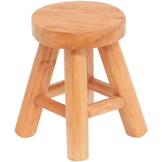 creedwood Blumenhocker, Natur, Holz, 15x20.5x15 cm, Wohnzimmer, Wohnzimmertische, Beistelltische