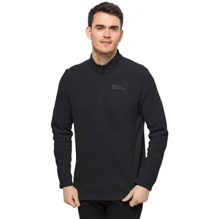 Jack Wolfskin Taunus Fleece Mit Halbem Reißverschluss - Black - M