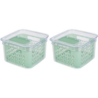 ERNESTO® Kühlschrankaufbewahrung Frischebox (klein 2er)