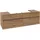Waschbeckenunterschrank 160 x 55 cm Kansas Oak