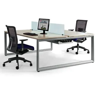 Doppelarbeitsplatz Schreibtische Vital Plus ST 160 x 160 cm